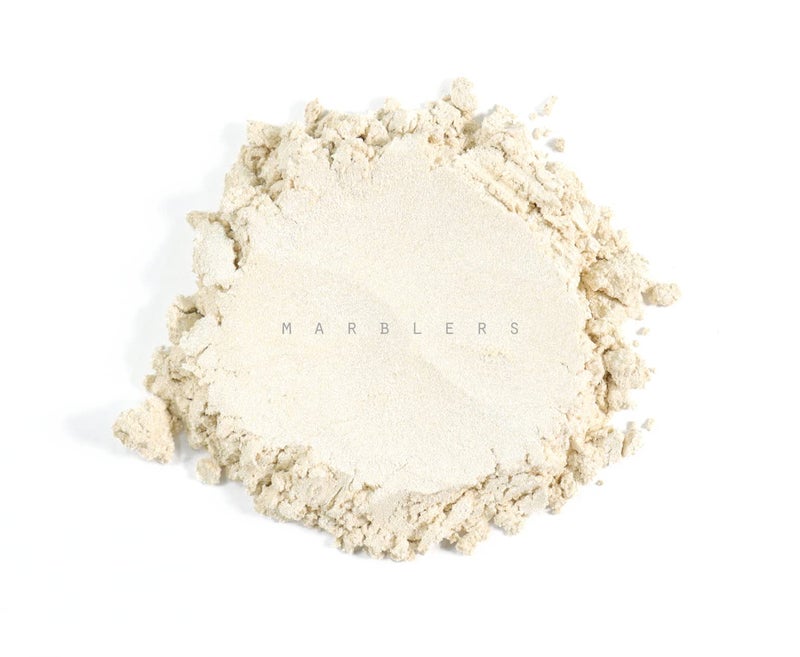 MARBLERS Mica Powder Colorant [Beige] 10oz (280g) |Cosmetic Grade | Epoxy Resin Pigment | Dye | Non-Toxic, Vegan, Cruelty-Free | Lip Gloss, Nails, Body Butter | Bath Bomb, Candle & Soap Making - Image 2